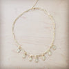 **Genuine 18K Gold Plated Necklace w/ Coin Pendants 261pp