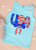 USA Bow T-Shirt, Tank