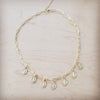 **Genuine 18K Gold Plated Necklace w/ Coin Pendants 261pp