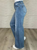 Judy Blue Full Size Wide Leg Jeans with Pockets