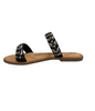 Shine Bright Sandals in Black