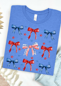 Patriotic Bows TEE