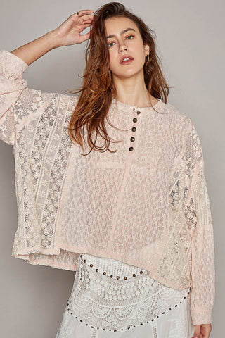 Patch Me Up Patchwork Knit Top
