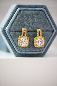 Marion Dainty Gold Drop Earrings