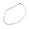 **Glass Pearl Collar Necklace Wedding Collection 259v