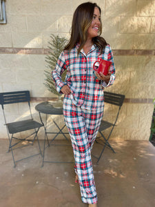 Holiday Plaid Pajama Set