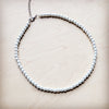 **Glass Pearl Collar Necklace Wedding Collection 259v