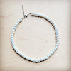 **Glass Pearl Collar Necklace Wedding Collection 259v