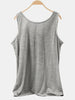 Scoop Neck Wide Strap Tank