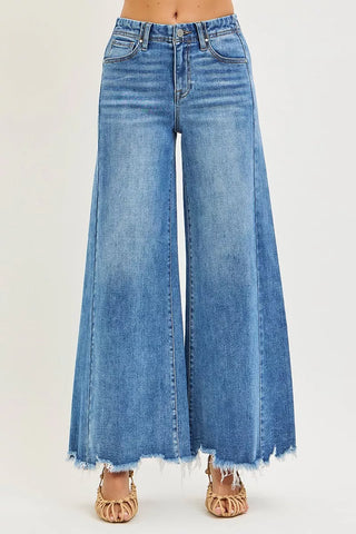 Alaina High Rise Classic Straight Jeans