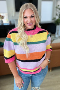 Bright Side Striped Sweater