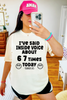6 7 Times #teacherlifeTee or Sweatshirt