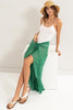 HYFVE Ruffle Trim Cover Up Sarong Skirt