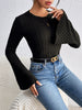 Round Neck Flare Sleeve T-Shirt