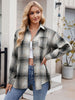 Mandy Plaid Collared Neck Long Sleeve Shirt