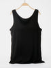 Scoop Neck Wide Strap Tank