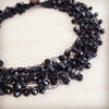 **Noir Cluster Statement Choker 257mf