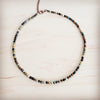 Faceted Genuine HuBei Turquoise Beaded Collar Necklace 262s
