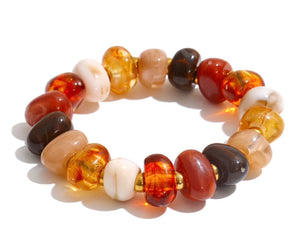 Pre Order - Fall Beaded Necklace & Bracelet