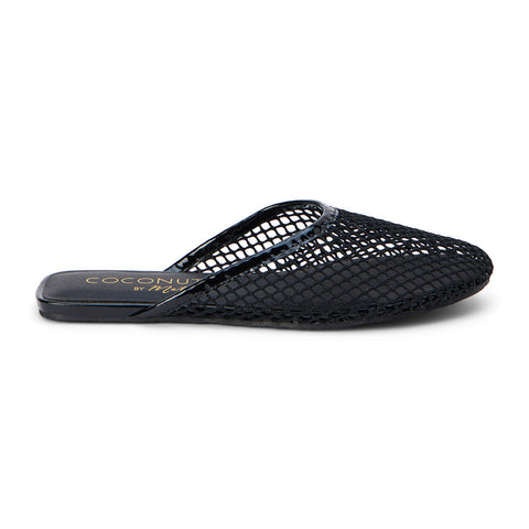 Fleta Buckle Flats in Black