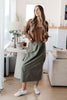 Back to Life V-Neck Sweater in Mocha - SALE