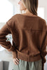 Back to Life V-Neck Sweater in Mocha