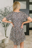 Better Stuff To Do Leopard Print Smock Dress
