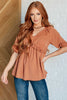 Better Than Ever Ruffle Detail Blouse