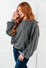 Beyond the Basics Pullover in Ash Black