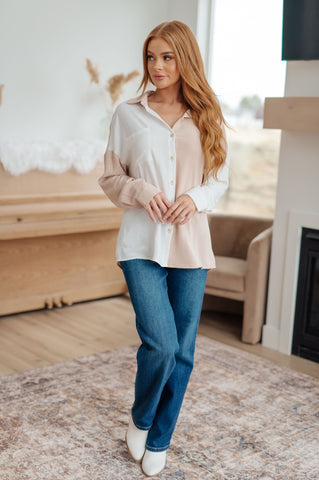 Carefully Crafted Cold Shoulder Blouse