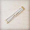 **White & Gold Magnetic Cuff 811L