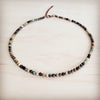 Faceted Genuine HuBei Turquoise Beaded Collar Necklace 262s