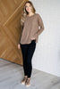 Casual Tuesday Ribbed Knit Sweater in Mocha