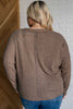 Casual Tuesday Ribbed Knit Sweater in Mocha