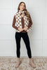 Check it Out Checkered Fleece Vest