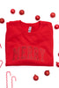 PREORDER: Embroidered Merry Glitter Applique Sweatshirt