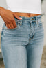 Claudia Mid Rise Wide Leg Ankle Jean