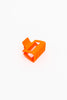 Claw Clip Set of 4 in Orange