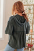 She's Not Wrong Hooded V-Neck Pullover - SALE