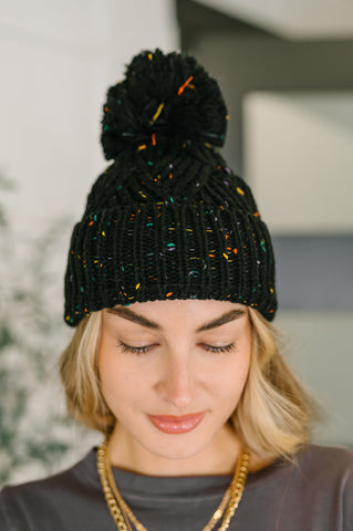 CC Messy Bun Beanie Gray