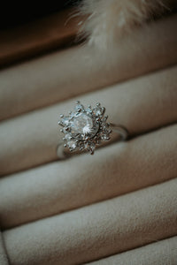 Whispered Radiance Silver Ring