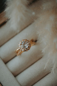 Satin Whisper Champagne Gold Ring