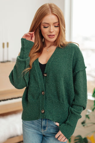 Coffee Date Color Block Cardigan