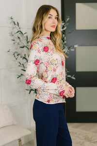 Direction to Perfection High Neck Long Sleeve Top