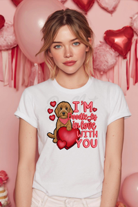Doodle In Love With You Tee or Sweatshirt