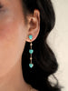 Turquoise Solstice Dangle Earrings