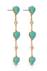 Turquoise Solstice Dangle Earrings