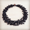 **Noir Cluster Statement Choker 257mf