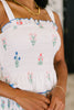 Eager Anticipation Mixed Print Midi Dress