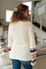 End of the Story Striped Sleeve Sweater